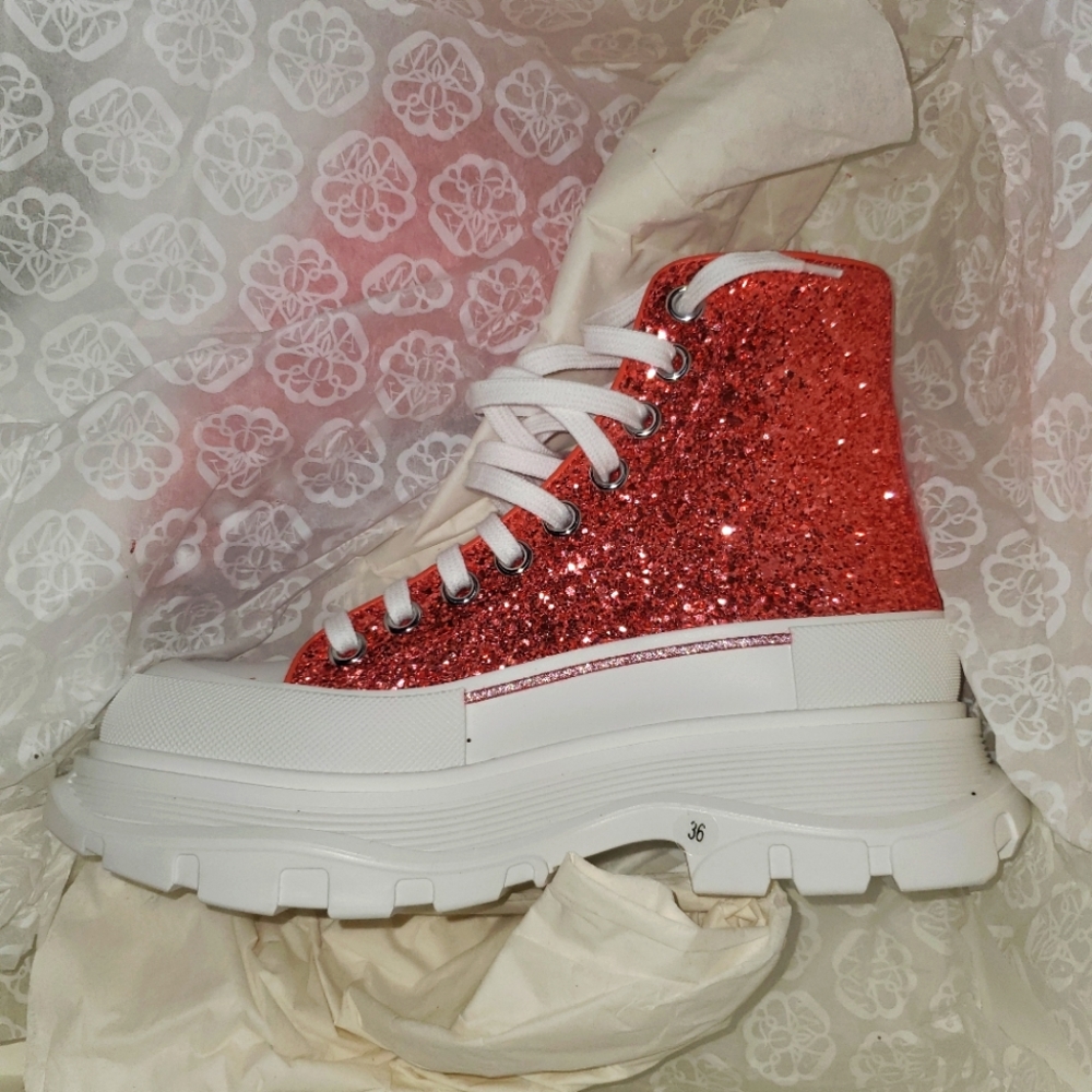 Alexander Mcqueen Tread Slick Boots sz 36